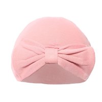 H15-RO: Rose Gold Turban Hats w/Bow